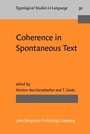 Cover: Coherence in Spontaneous Text - John Benjamins Publishing Company