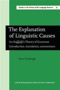 Cover: The Explanation of Linguistic Causes - John Benjamins Publishing Company
