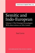 Cover: Semitic and Indo-European - John Benjamins Publishing Company