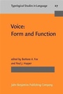 Cover: Voice: Form and Function - John Benjamins Publishing Company