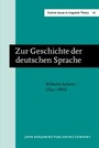 Cover: Zur Geschichte der deutschen Sprache - John Benjamins Publishing Company