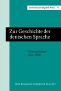 Cover: Zur Geschichte der deutschen Sprache - John Benjamins Publishing Company