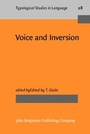 Cover: Voice and Inversion - John Benjamins Publishing Company