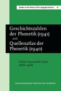 Cover: 'Geschichtszahlen der Phonetik' (1941), together with 'Quellenatlas der Phonetik' (1940) - John Benjamins Publishing Company