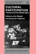 Cover: Cultural Participation - John Benjamins Publishing Company