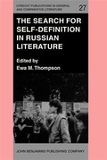 Cover: The Search for Self-Definition in Russian Literature - John Benjamins Publishing Company