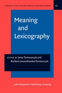 Abbildung von: Meaning and Lexicography - John Benjamins Publishing Company