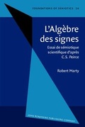 Cover: L'Alg&egrave;bre des signes - John Benjamins Publishing Company
