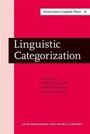 Cover: Linguistic Categorization - John Benjamins Publishing Company