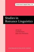 Cover: Studies in Romance Linguistics - John Benjamins Publishing Company