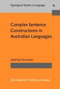 Cover: Complex Sentence Constructions in Australian Languages - John Benjamins Publishing Company