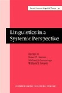 Cover: Linguistics in a Systemic Perspective - John Benjamins Publishing Company