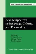 Cover: New Perspectives in Language, Culture, and Personality - John Benjamins Publishing Company