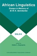 Cover: African Linguistics - John Benjamins Publishing Company
