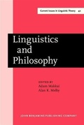 Cover: Linguistics and Philosophy - John Benjamins Publishing Company