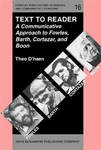 Enlarge image Cover: Text to Reader - John Benjamins Publishing Company