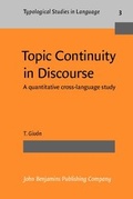 Cover: Topic Continuity in Discourse - John Benjamins Publishing Company