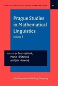 Cover: Prague Studies in Mathematical Linguistics - John Benjamins Publishing Company