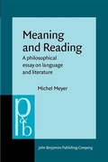 Cover: Meaning and Reading - John Benjamins Publishing Company