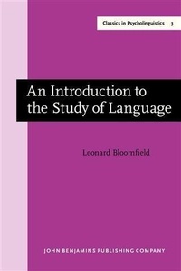 Enlarge image Cover: An Introduction to the Study of Language - John Benjamins Publishing Company