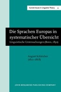 Cover: Die Sprachen Europas in systematischer &Uuml;bersicht - John Benjamins Publishing Company