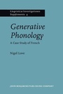 Cover: Generative Phonology - John Benjamins Publishing Company