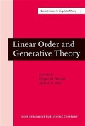 Cover: Linear Order and Generative Theory - John Benjamins Publishing Company