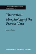 Cover: Theoretical Morphology of the French Verb - John Benjamins Publishing Company