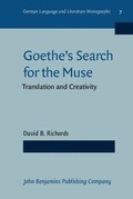 Cover: Goethe's Search for the Muse - John Benjamins Publishing Company