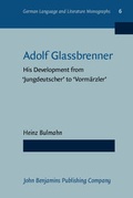 Cover: Adolf Glassbrenner - John Benjamins Publishing Company