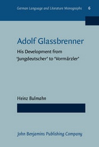 Enlarge image Cover: Adolf Glassbrenner - John Benjamins Publishing Company