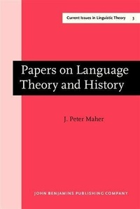Enlarge image Cover: Papers on Language Theory and History - John Benjamins Publishing Company