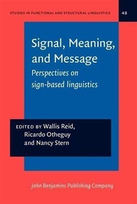 Enlarge image Cover: Signal, Meaning, and Message - John Benjamins Publishing Company