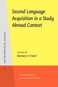 Enlarge image Cover: Second Language Acquisition in a Study Abroad Context - John Benjamins Publishing Company