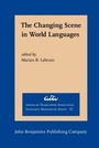 Cover: The Changing Scene in World Languages - John Benjamins Publishing Company