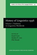 Cover: History of Linguistics 1996 - John Benjamins Publishing Company