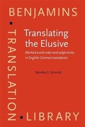 Cover: Translating the Elusive - John Benjamins Publishing Company