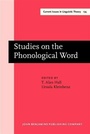 Cover: Studies on the Phonological Word - John Benjamins Publishing Company