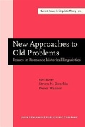 Cover: New Approaches to Old Problems - John Benjamins Publishing Company
