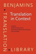 Cover: Translation in Context - John Benjamins Publishing Company