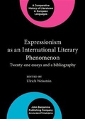 Cover: Expressionism as an International Literary Phenomenon - John Benjamins Publishing Company