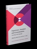Cover: Experience, Variation and Generalization - John Benjamins Publishing Company