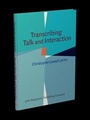 Cover: Transcribing Talk and Interaction - John Benjamins Publishing Company