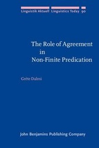 Enlarge image Cover: The Role of Agreement in Non-Finite Predication - John Benjamins Publishing Company