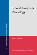 Cover: Second Language Phonology - John Benjamins Publishing Company