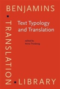 Cover: Text Typology and Translation - John Benjamins Publishing Company
