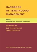 Cover: Handbook of Terminology Management - John Benjamins Publishing Company