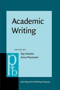 Enlarge image Cover: Academic Writing - John Benjamins Publishing Company
