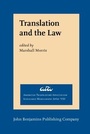 Cover: Translation and the Law - John Benjamins Publishing Company