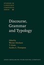 Cover: Discourse, Grammar and Typology - John Benjamins Publishing Company